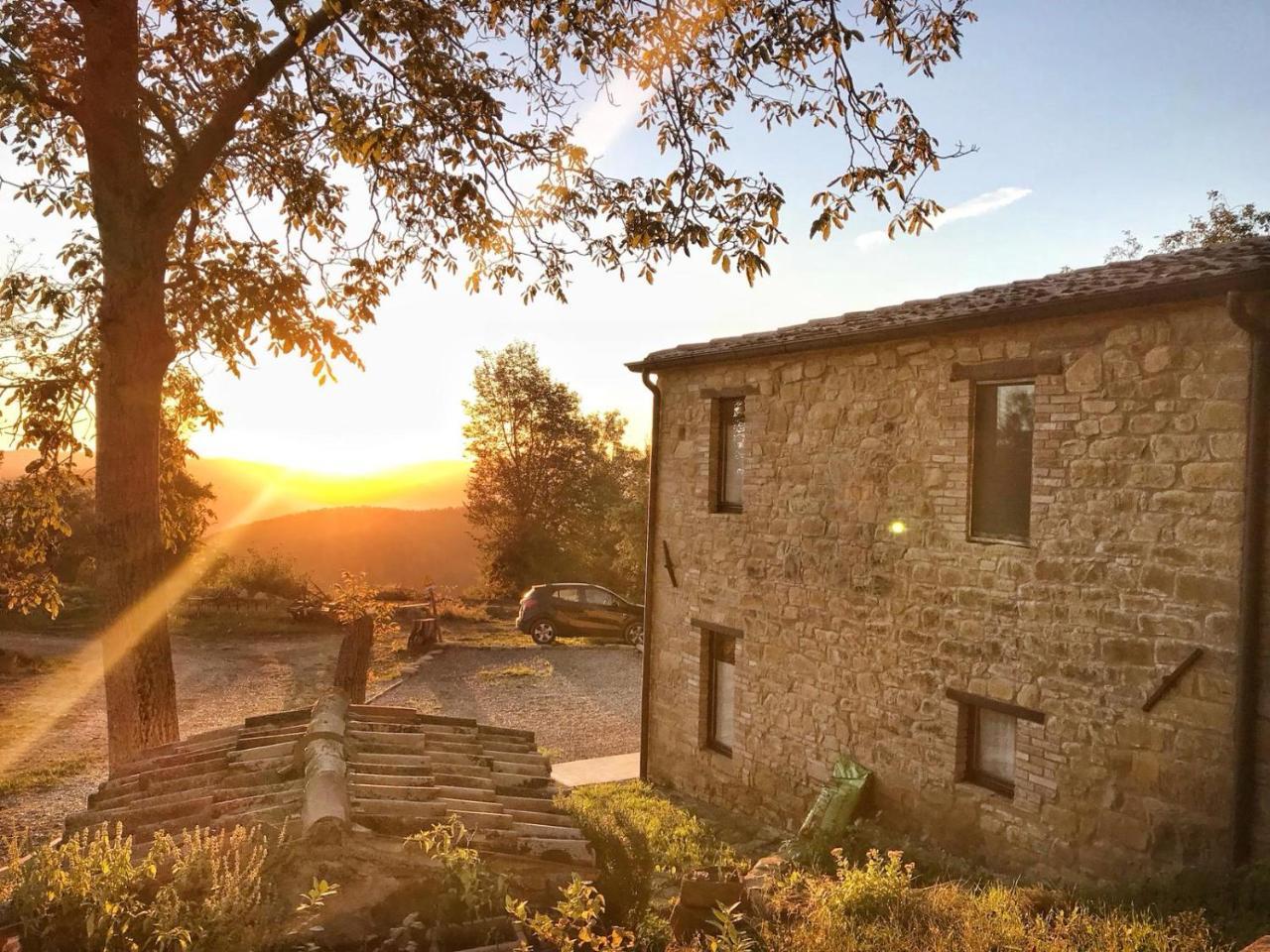 Vila La Tana Del Picchio Neviano degli Arduini Exteriér fotografie
