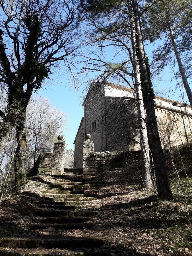 Vila La Tana Del Picchio Neviano degli Arduini Exteriér fotografie